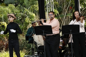 Niños compartieron escena con la Sinfónica Gran Mariscal de Ayacucho
