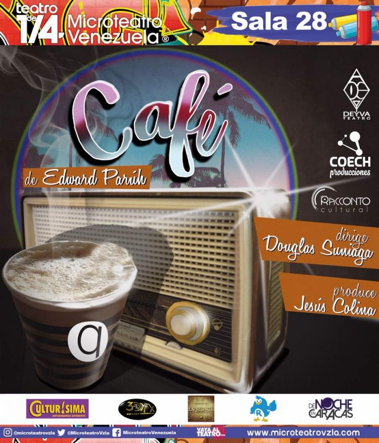 Cafe en Teatro de 1/4